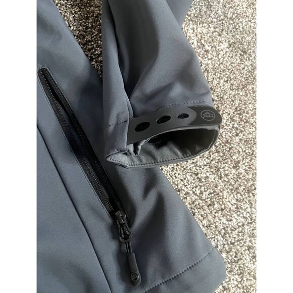 Men's StormTech Performance Grey Soft Shell Jacket Size L - Picture 3 of 8